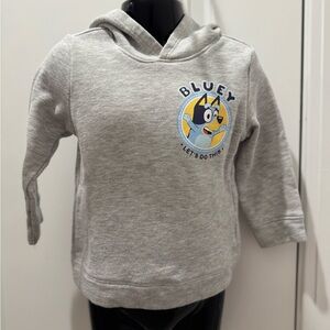 Bluey Gray Toddler Hoodie